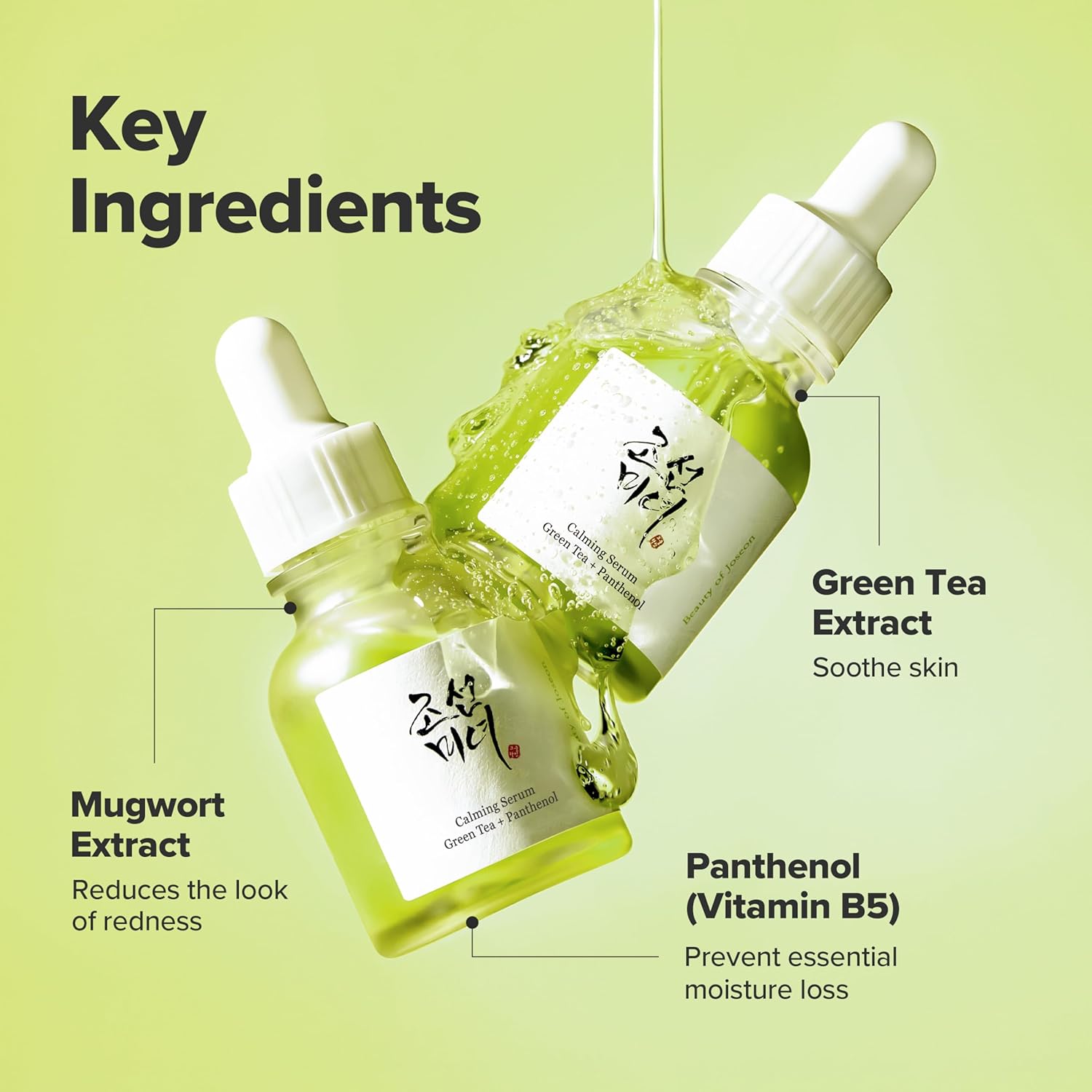 BEAUTY OF JOSEON Beruhigendes Serum: Grüner Tee + Panthenol