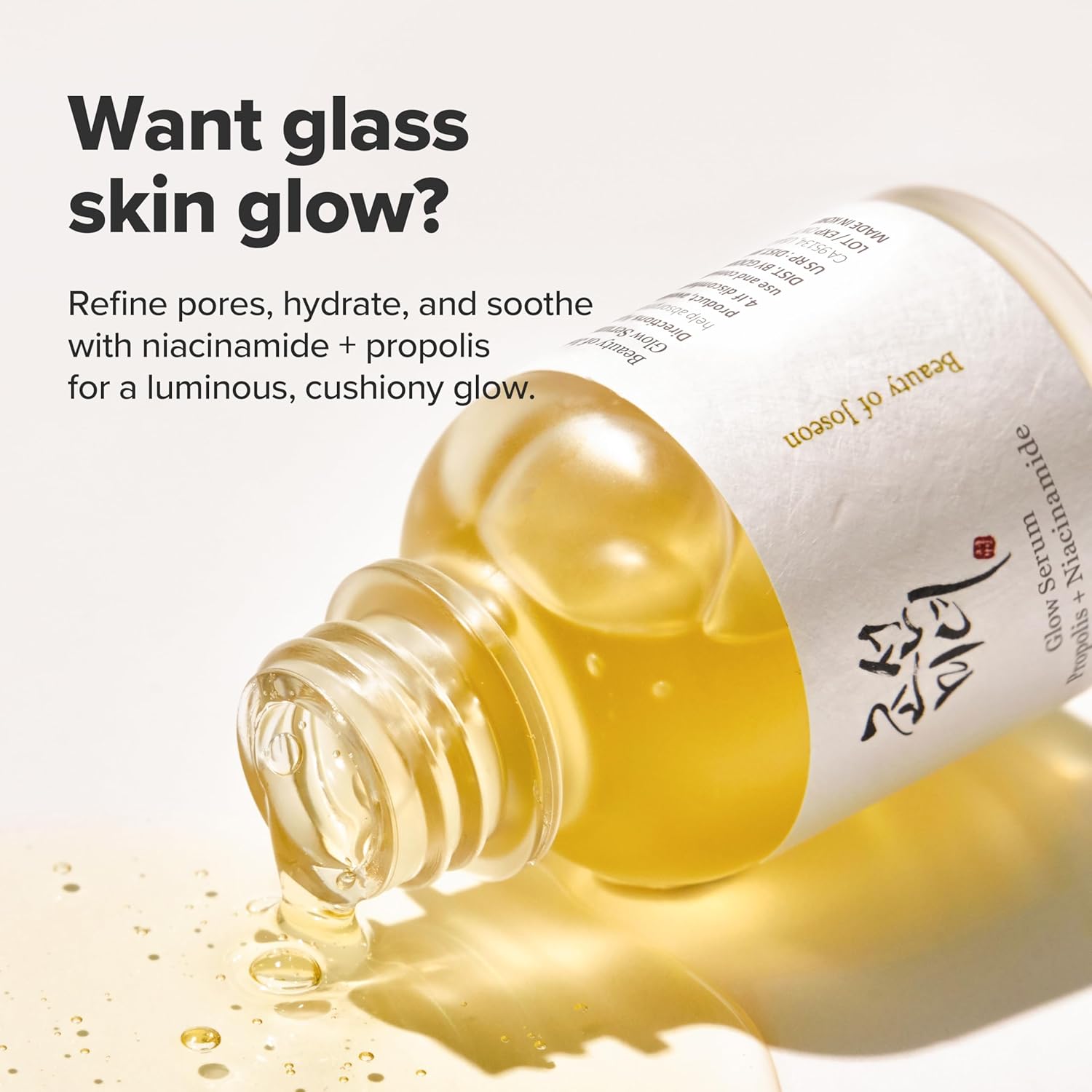 BEAUTY OF JOSEON Glow Serum: Propolis + Niacinamid 30 ml